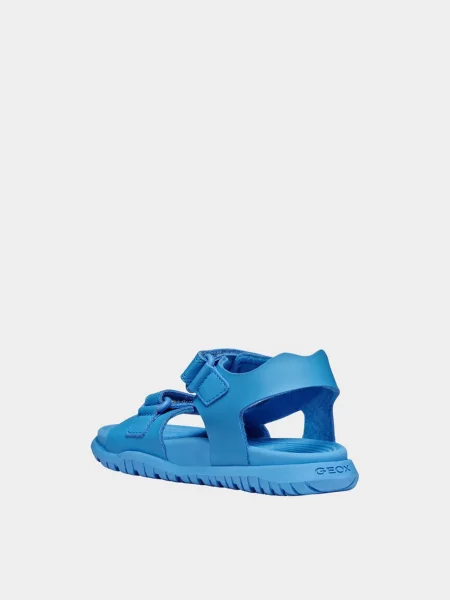 Дитячі Сандалії Geox SANDAL FUSBETTO поліуретан блакитний