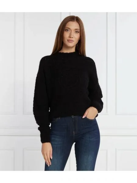 Pinko De lână pulover negru