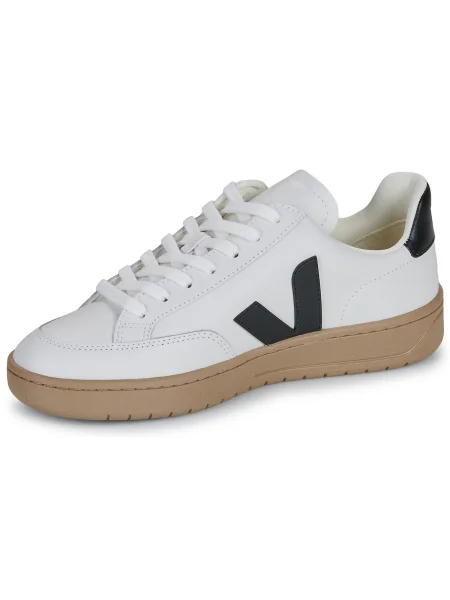Sneakerși Veja V-12 din piele alb
