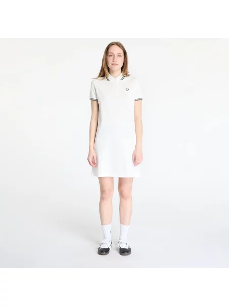 Rochie Fred Perry de costum alb