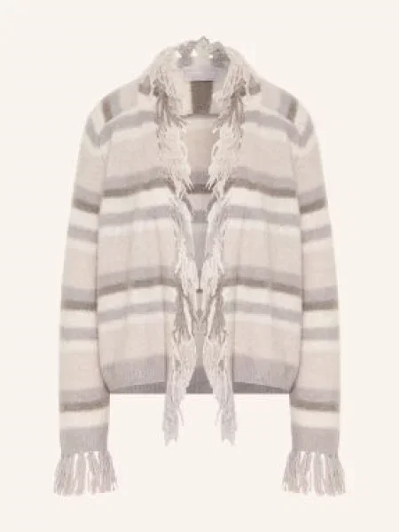 Dzianinowy sweter Hemisphere szary