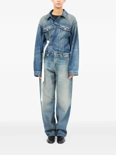 Geacă de blugi Mm6 Maison Margiela albastru