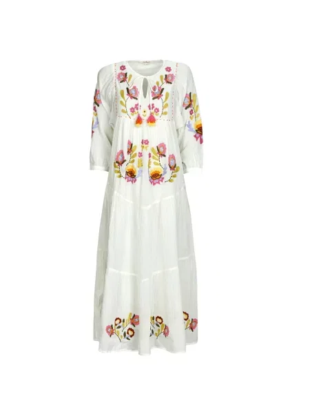 Maxi obleka Derhy bela