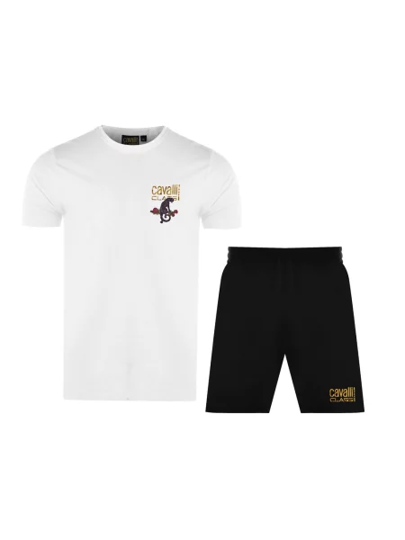 Pijamale Cavalli Class Home negru