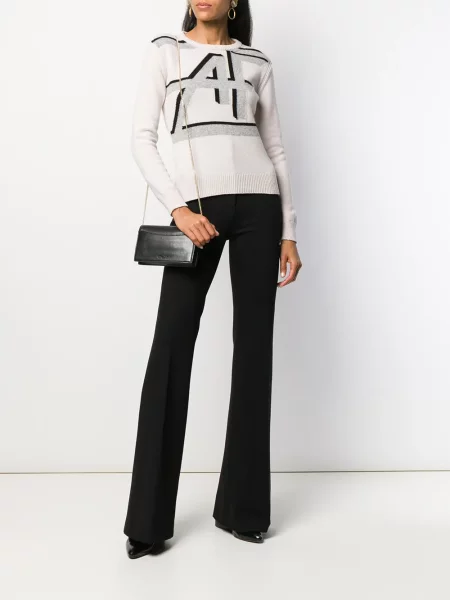 Pulover Alberta Ferretti alb
