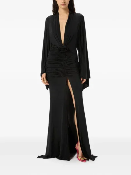 Rochie Blumarine cu volane negru