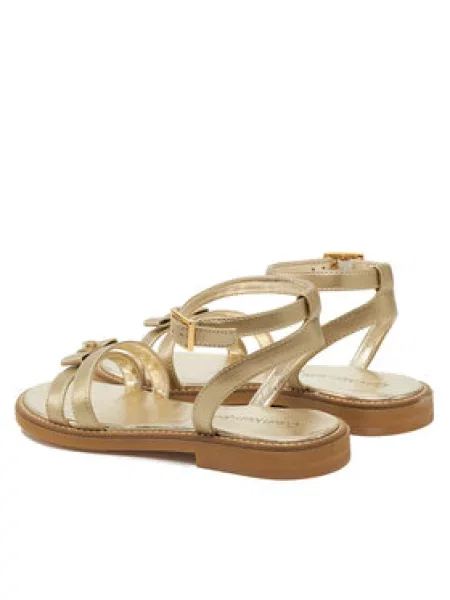 Calvin Klein Jeans Sandale Sandal Zlatna