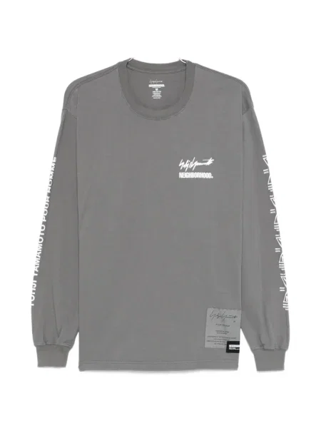 Ilgas marškinėliai Yohji Yamamoto pilka