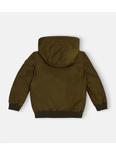 Pūkinė striukė Woolrich žalia