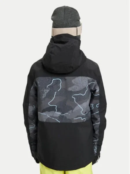 Quiksilver Snowboard kabát Side Hit fekete