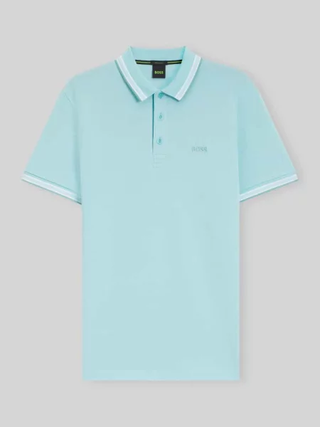 Koszulka polo o kroju regular fit z czystej bawełny model „PADDY” Boss Green
