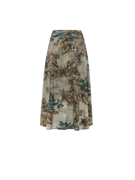 Spódnica midi Momoni do kolan