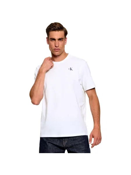Tricou Calvin Klein Jeans alb