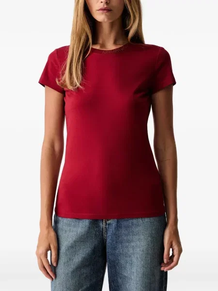 Tricou Armani Exchange cu autograf roșu