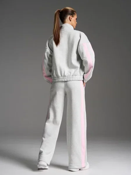 Спортивный костюм Issa Plus серый