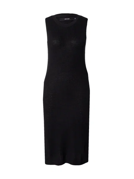 VERO MODA Úpletové šaty VMNew Lexsun' černá