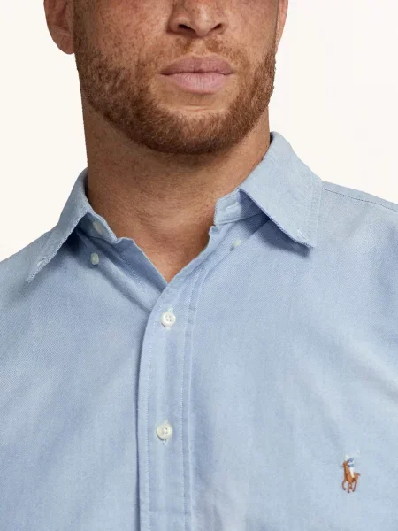Polo Ralph Lauren Big & Tall Košile Oxford Core Fit tmavě modrá