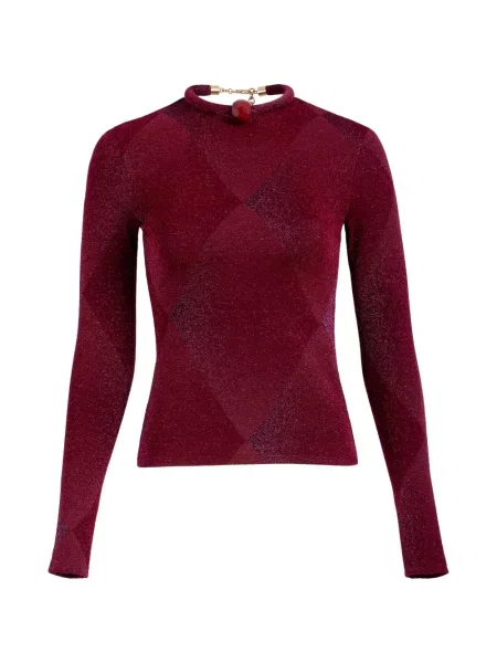 Lung tricou Silvia Tcherassi roșu