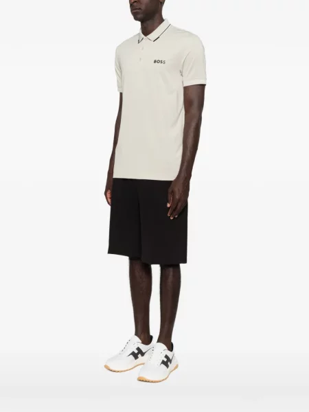 Tricou polo Boss cu imagine