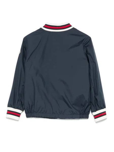 Kurtka bomber dziecięcy Moncler Enfant niebieski