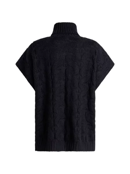 Vilnonis golfas Etro su paisley raštu mėlyna
