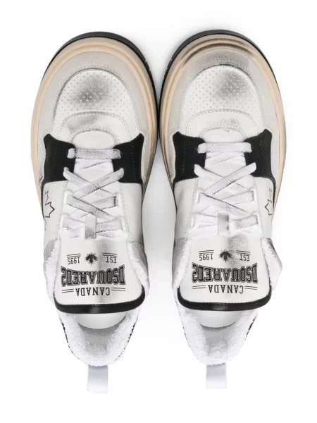 Sneakersy dziecięce Dsquared2 białe
