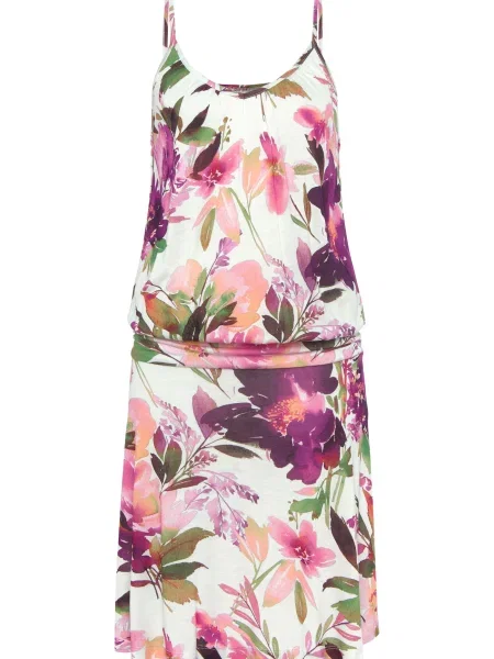 BEACH TIME Rochie de vară mai multe culori alb