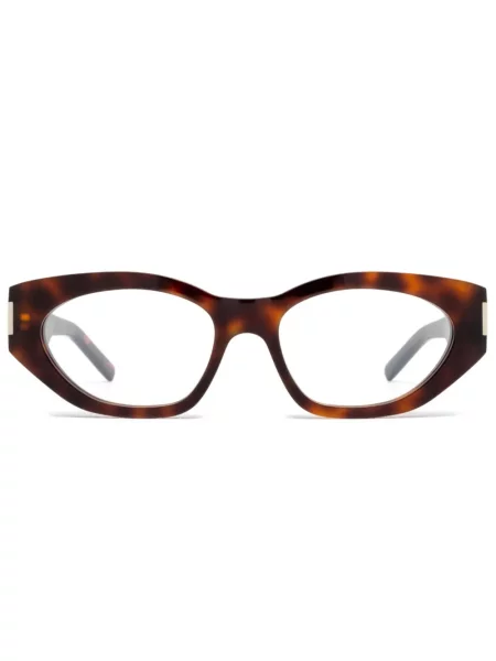 Ochelari de soare Saint Laurent Eyewear cu imagine maro