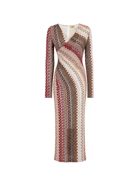 Rochie maxi Pho Firenze tricotate