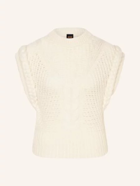 Boss Bezrękawnik Fastina weiss biała