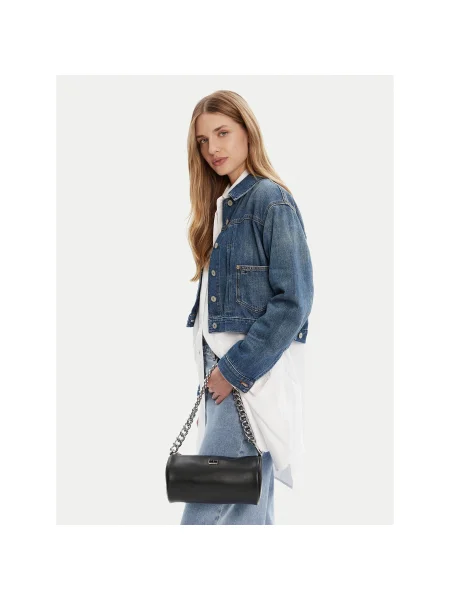 Tommy Jeans Geantă Tjw Chain Shoulder Bag negru