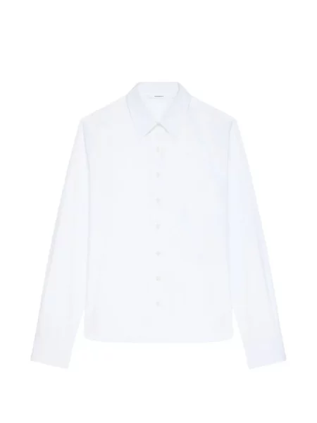 Cămașă Givenchy cu broderie din poplin alb
