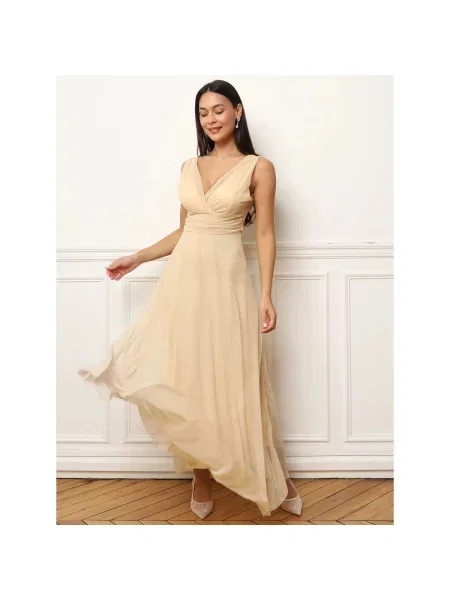 Haljina La Modeuse bež