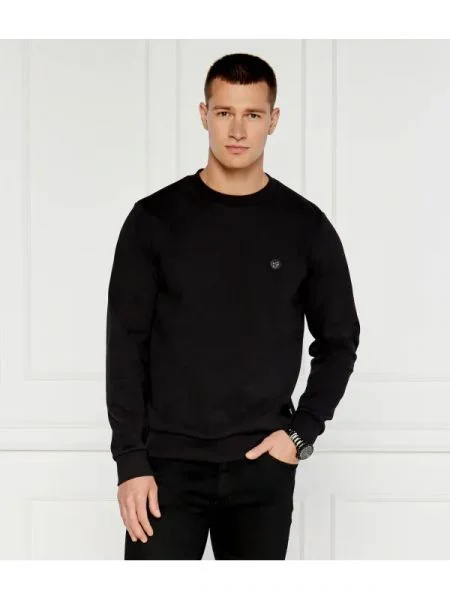 BOSS BLACK Hanorac negru