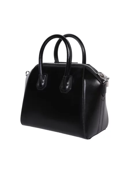 Mała mały torebka skórzana Givenchy Antigona elegancka czarna