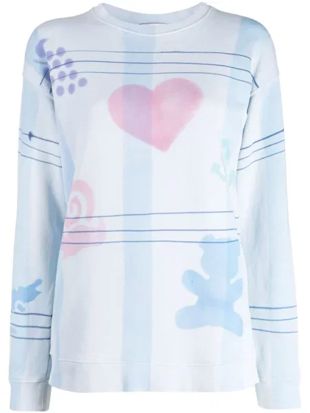 Bluza Collina Strada z nadrukiem niebieska