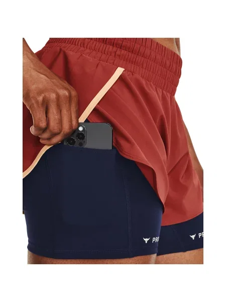 Szorty Under Armour Project Rck Flex Short Heritage Red XS czerwone