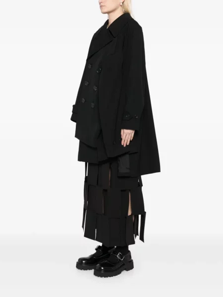 Palton Comme Des Garçons asimetric negru