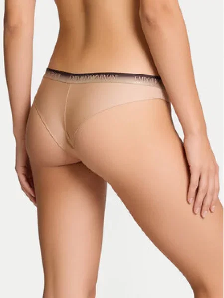 Souprava brazilských kalhotek Emporio Armani Underwear béžové