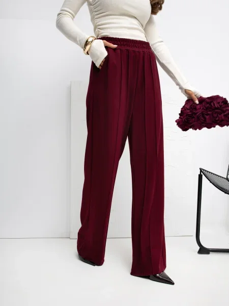 Pantaloni sport Rue Paris alb
