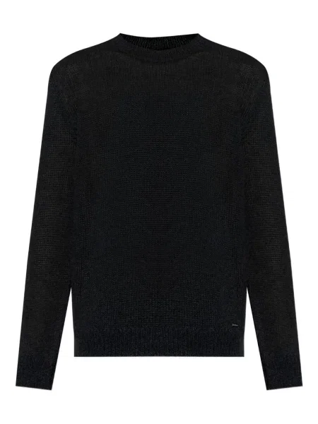 Pulover Dsquared2 cu decolteu rotund negru