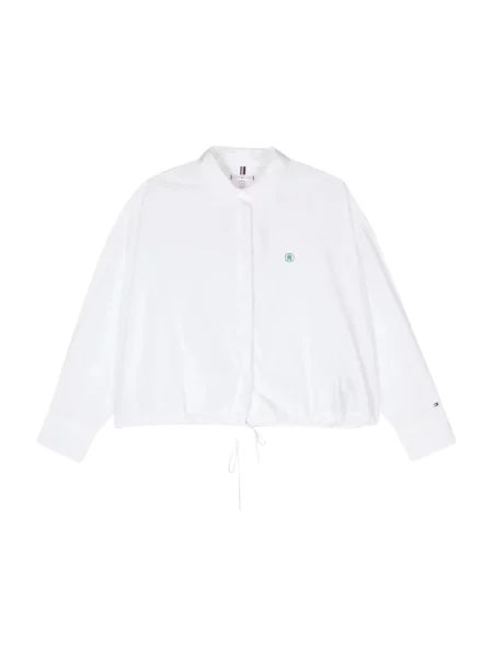 Krótka koszula Tommy Hilfiger biała