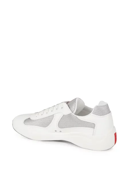 Sneakerși Prada alb