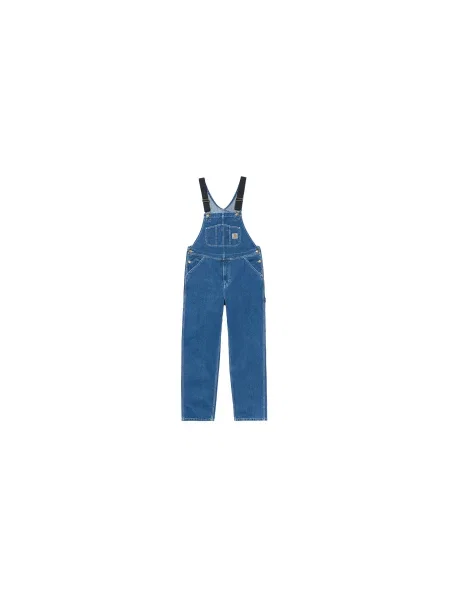 Carhartt WIP Bib Overall Mężczyźni Spodnie Carhartt WIP Size: niebieski