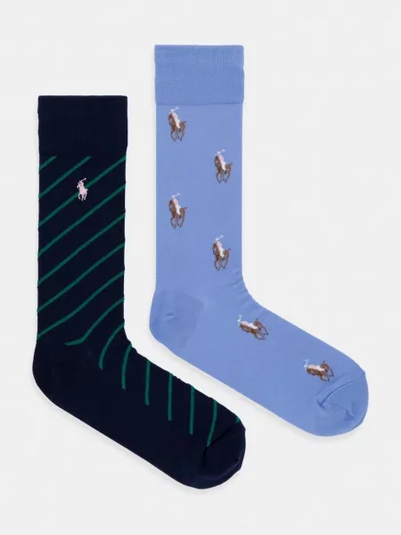 Nogavice Polo Ralph Lauren modra