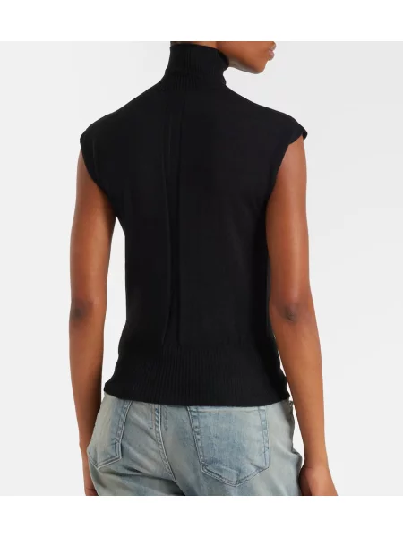 Heláncă Rick Owens de lână negru