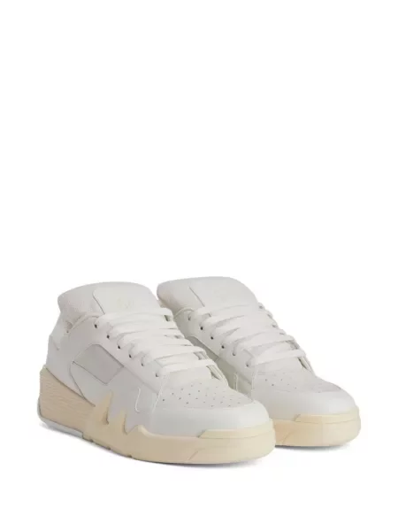 Sneakerși Giuseppe Zanotti din piele alb
