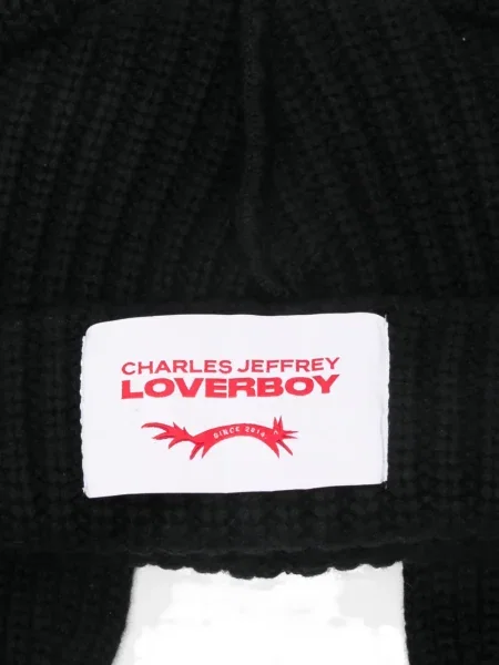 Căciulă Charles Jeffrey Loverboy tricotate negru
