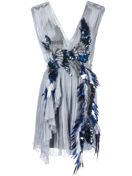 Rochie Alberta Ferretti cu paiete gri