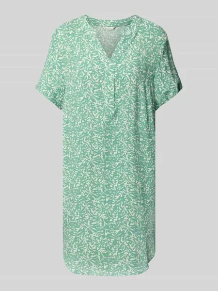 Sukienka mini o kroju oversized z czystej Tom Tailor